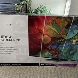 *New* TCL 55” Class 6 4k Roku TV 55R655