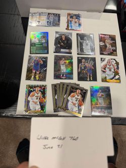 Nikola Jokic Refractor & Insert Lot