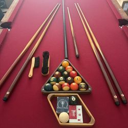 Peter Vitalie Co. 8 Ft Pool Table