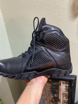 Bates Footwear Strike 6" Side Zip Waterproof Boots Size 12