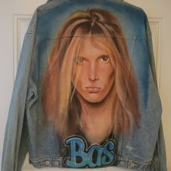 Sebastian Bach Jean Jacket -Large