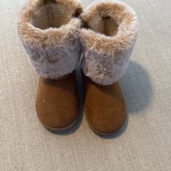 Girl Fur Boots 