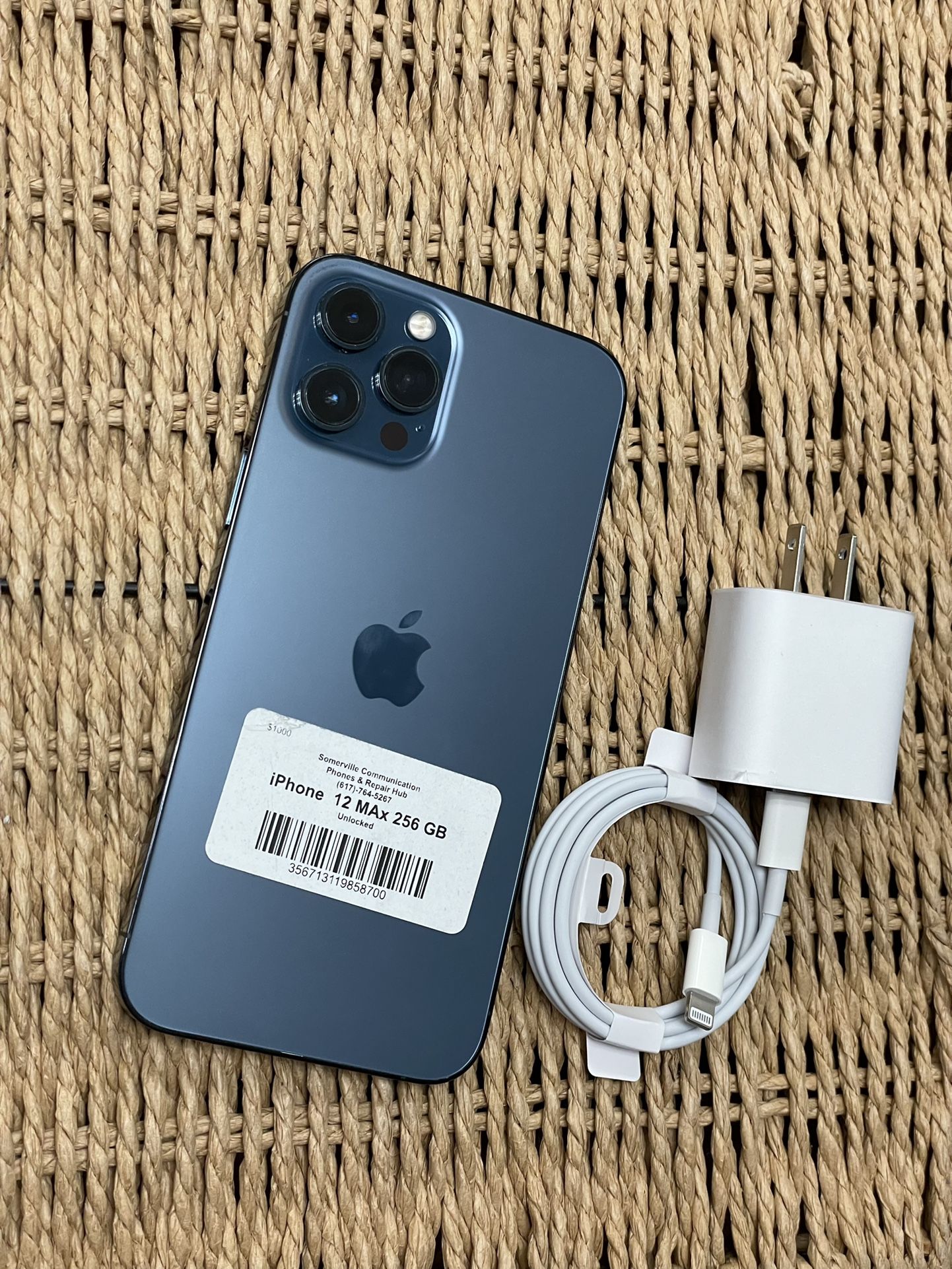 Factory Unlocked Apple iPhone 12 pro Max 256 gb sold with