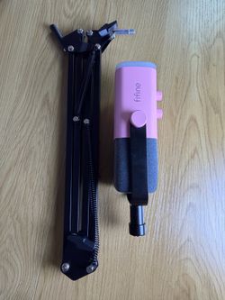 FIFINE XLR/USB Microphone Set (Pink)