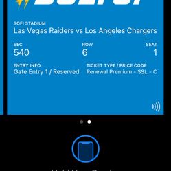 Las Vegas Raiders Tickets