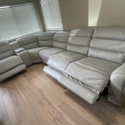 Sectional Leather Sofa 