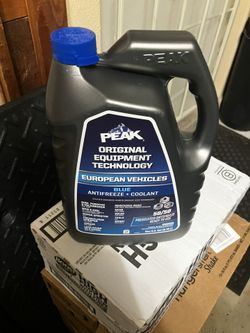 Gallons Of Peak Antifreeze $15/gallon