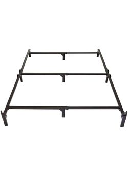 King Size Metal Bed Frame with Center Support