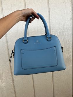 Nanette Lepore Blue Dome Satchel Handbag