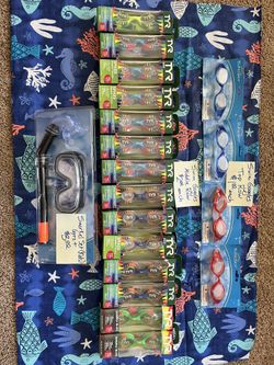 Swim Goggles / Snorkel Set