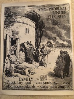 Vintage Poster - “Family” of Woodstock NY