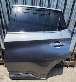2015 2016 2017 2018 2019 2020 NISSAN MURANO LEFT REAR DRIVER DOOR
