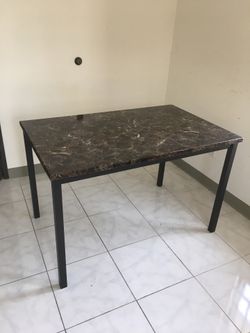$45 Dinning table only size 48”L x 30”W x 31” H for dinning room kitchen