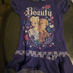 Disney Frozen Kids Shirt Size 7/8 M 