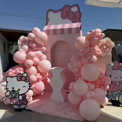 Balloon Arch Pink 