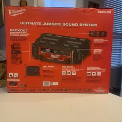 Milwaukee Radio Changer Packout Bluetooth Condition Brand New Price $250 Firm