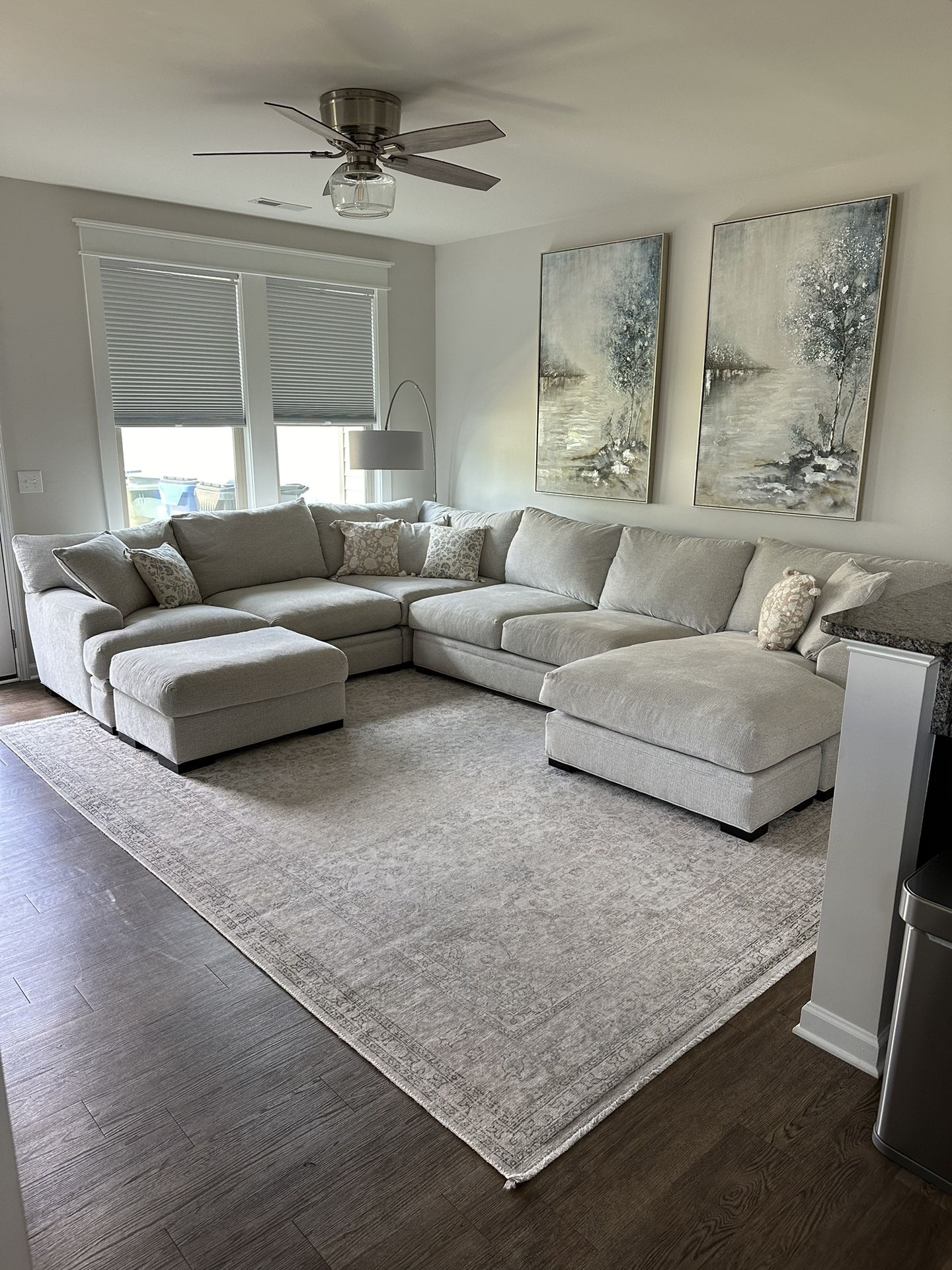Cindy Crawford Sectional Sofa Couch