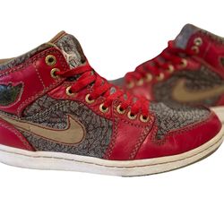 2006 jordan 1 x levi COLAB rare red jean    