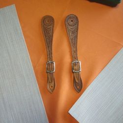 Leather Spur Straps