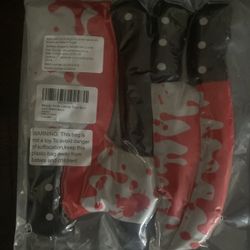 Halloween Cat Toy Bloody Knives Interactive Catnip Filled Teething Chew Toys