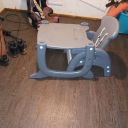 2in1 High Chair & Kiddie Table