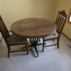 Kitchen Table With Two Chairs (Presale)