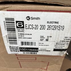 Water Heater Ao Smith 19 Gal. 