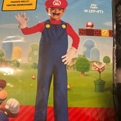 Super Mario Costume 3t-4t 