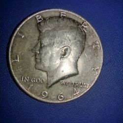 1964 Kennedy Half Dollar 