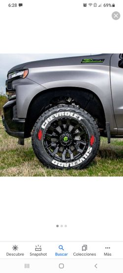 Performance Sticker Tires ""CHEVROLET SILVERADO""