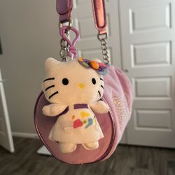 Hello Kitty Artist 👩🏻‍🎨  Keychain Plushy 