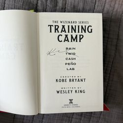 Kobe Bryant Signed Book Basketball Autograph NBA Lakers Legend