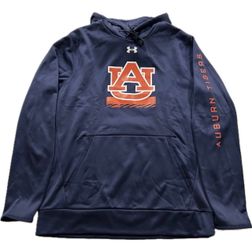 Under Armour Auburn Tigers Pullover Hoodie Sweatshirt Men’s Large NWT $75 MSRP