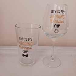 Wedding Planning Glasses