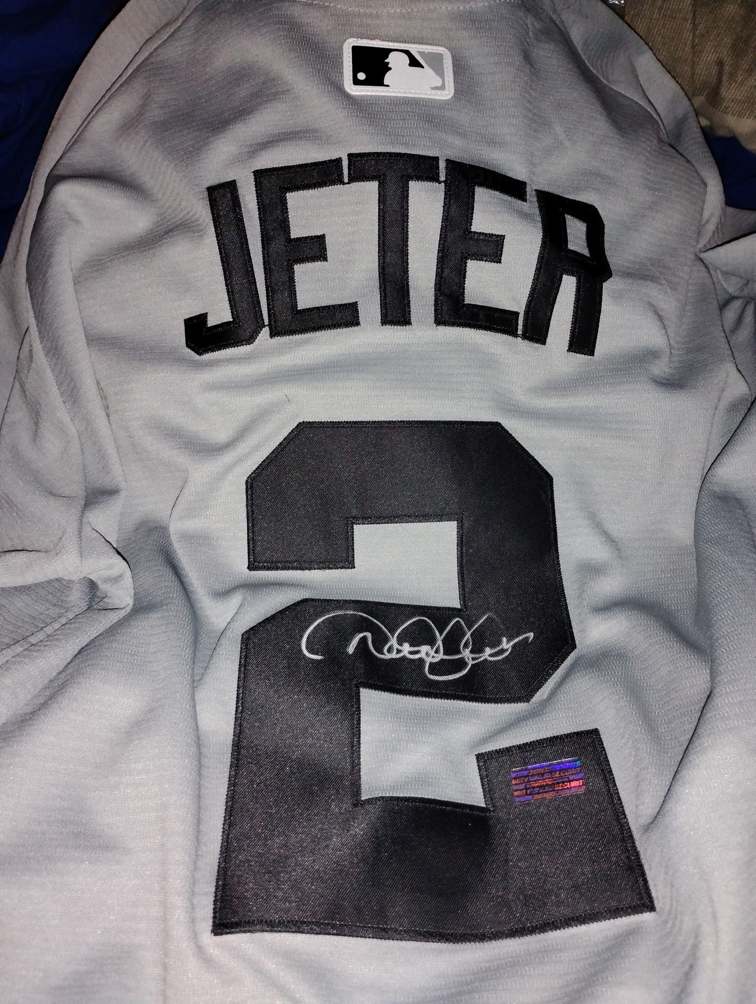 Derek Jeter Signed Autograph Coa Jersey Autographed New York Yankees
