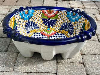Beautiful painted sink