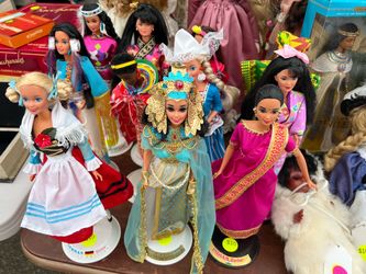 Barbies from around the world collection