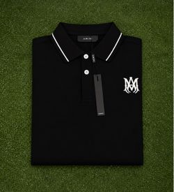 Black Amiri Polo