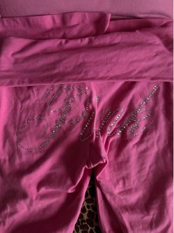 Victoria’s secret pink y2k vintage foldover flare leggings