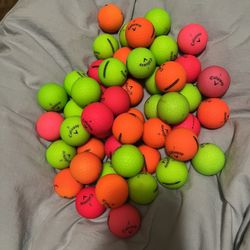 65 Callaway SuperSoft Matte Colored Golf Balls