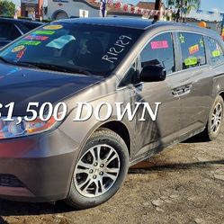 2012 HONDA ODYSSEY TIRES SO NEW 