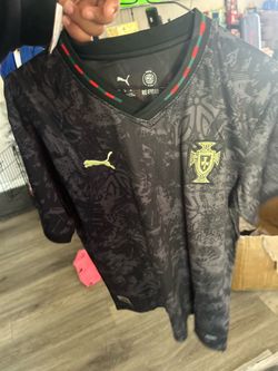 Portugal black jersey NO RONALDO