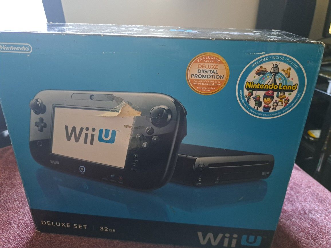 Nintendo Wii U Deluxe Modded