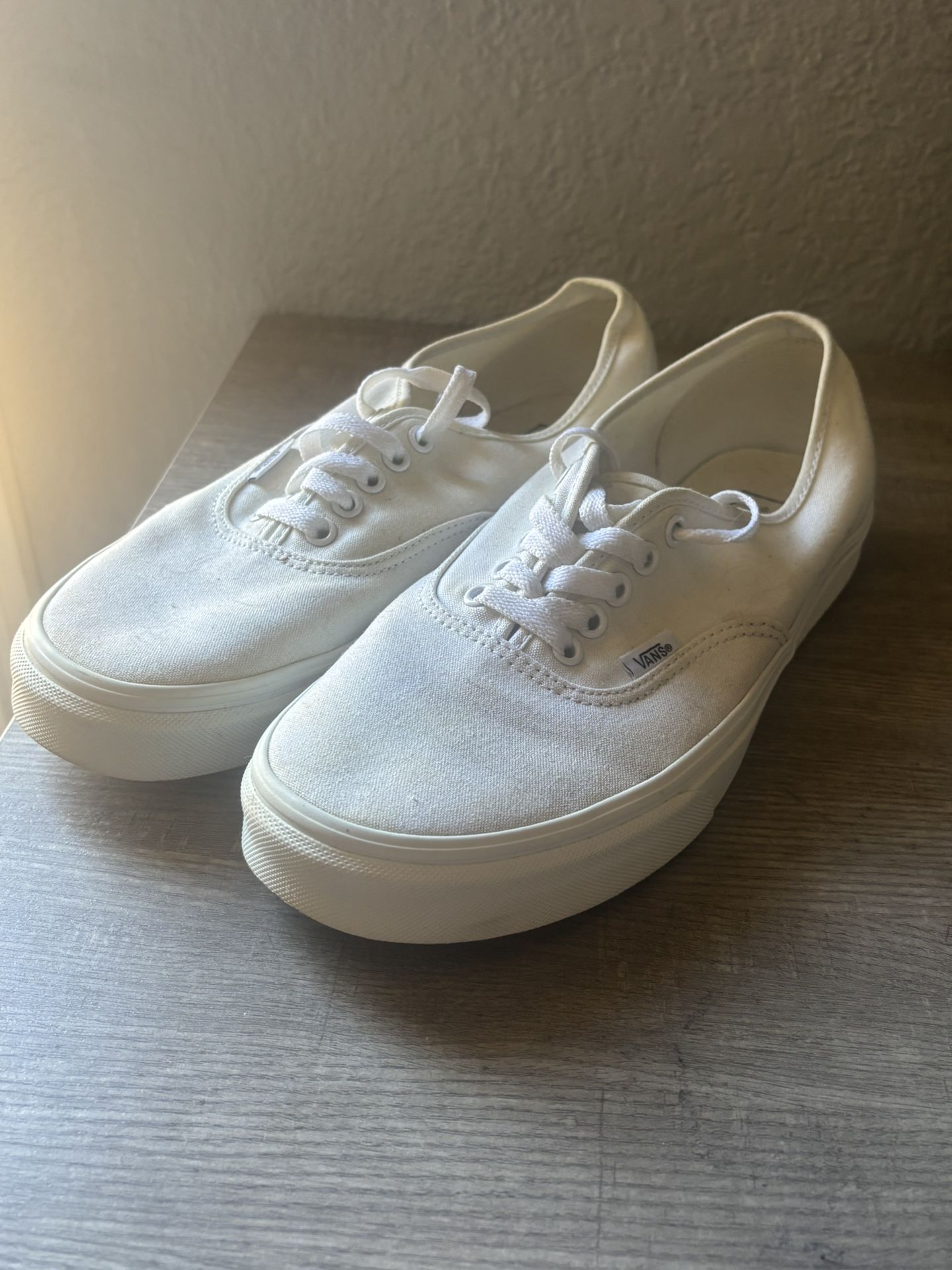 Vans Authentic Shoes(True White)