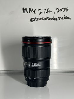 Canon EF 16-35mm F/4 IS USM Lens