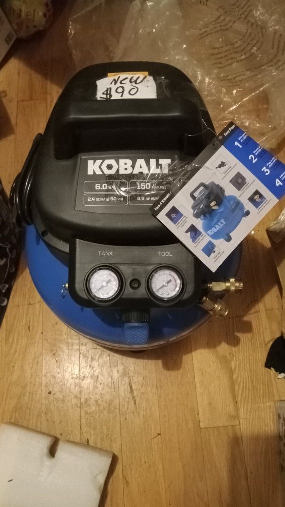 New Kobalt Pancke Air Compressor