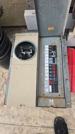 Main Service Panel - with breakers