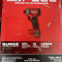 Milwaukee M18 Fuel Surge 1/4” Hex Impact Driver Tool Only