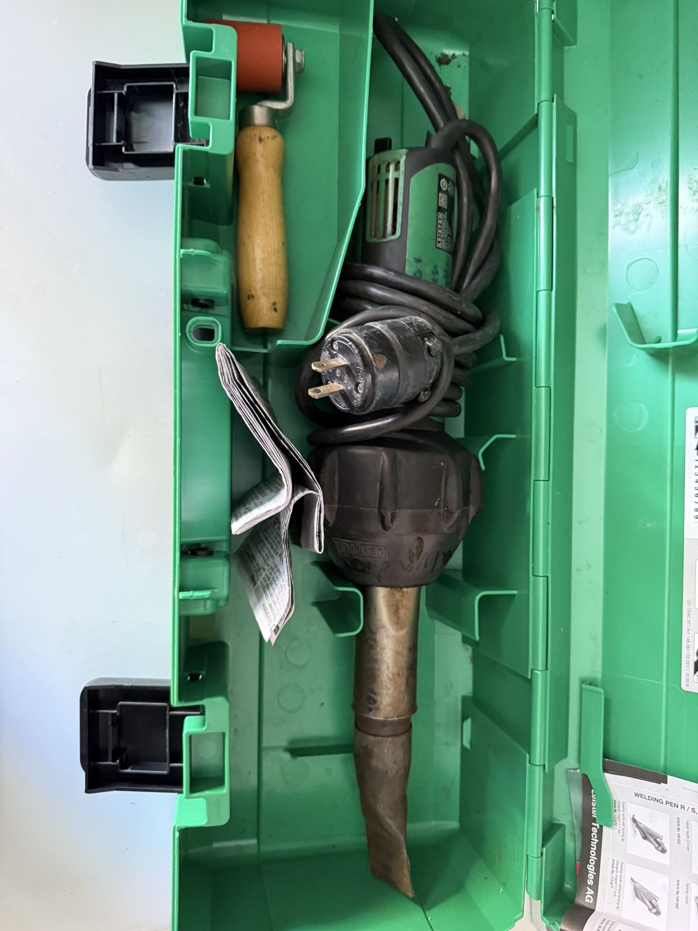 Leister heat gun