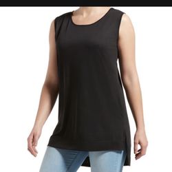 Joseph’s Ribkoff  Designer Hi-Low Hem Sleeveless Tunic